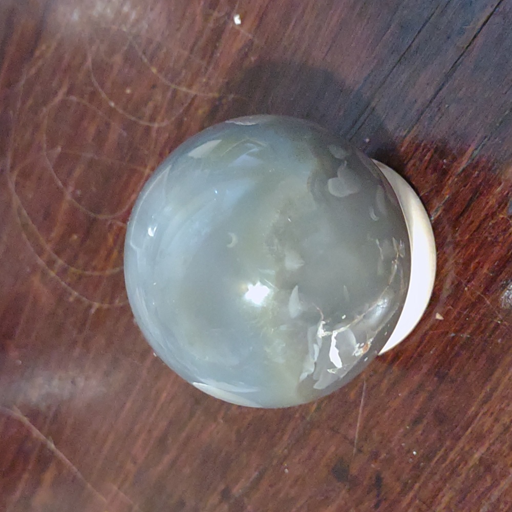 Orca agate sphere